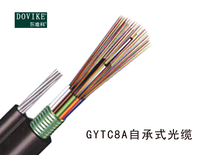 GYTC8A自承式光纜，24芯自承式光纜