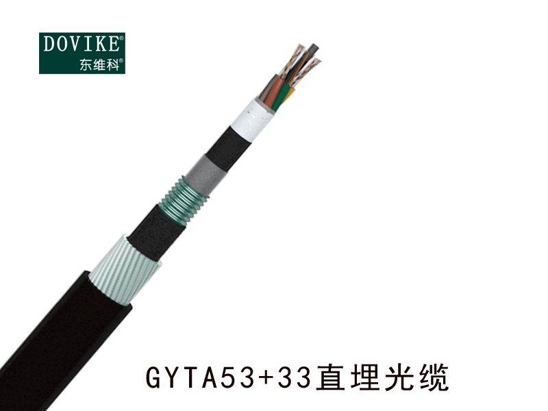 GYTA53+33室外鋼絲加強鎧裝直埋防鼠光纜--江蘇東維通信科技有限公司
